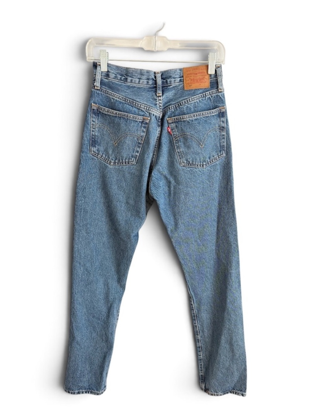 Levi’s Premium 501 Original Jeans Medium Wash W26 L32 - Picture 2 of 11
